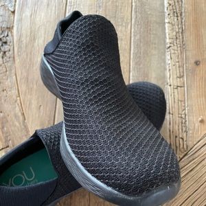 Black Skechers Slip On Sneakers